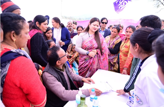 सेवा संकल्प फाउंडेशन द्वारा आयोजित तीन दिवसीय निःशुल्क स्वास्थ्य शिविर का चंपावत से हुआ शुभारंभ